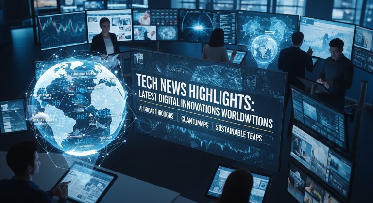 Tech News Highlights Latest Digital Innovations Worldwide